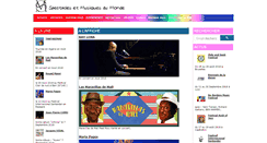Desktop Screenshot of musiquesdumonde.fr